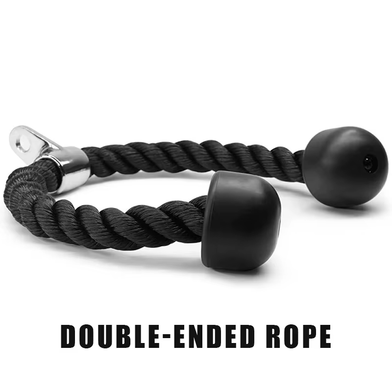 Triceps abaissement corde visage tirer poignées pousser tirer vers le bas cordon pour Biceps dos épa