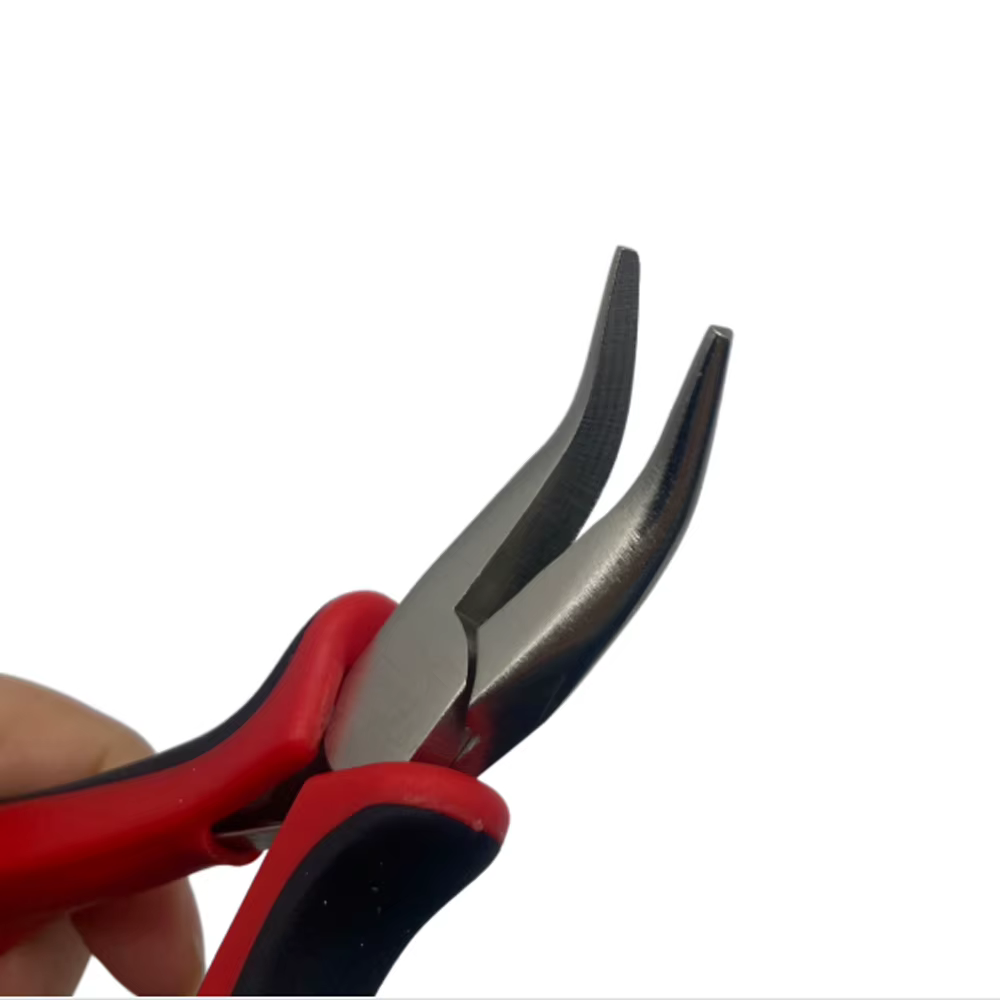 Kit d'outils pour extensions de cheveux : pinces, pincettes et pinces en acier pour extensions de ch