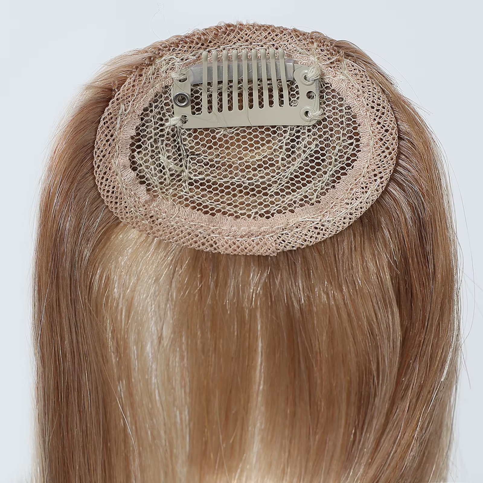 100% cheveux humains frange Blonde brun vaporeux Bang pince à cheveux en frange frange avec branches
