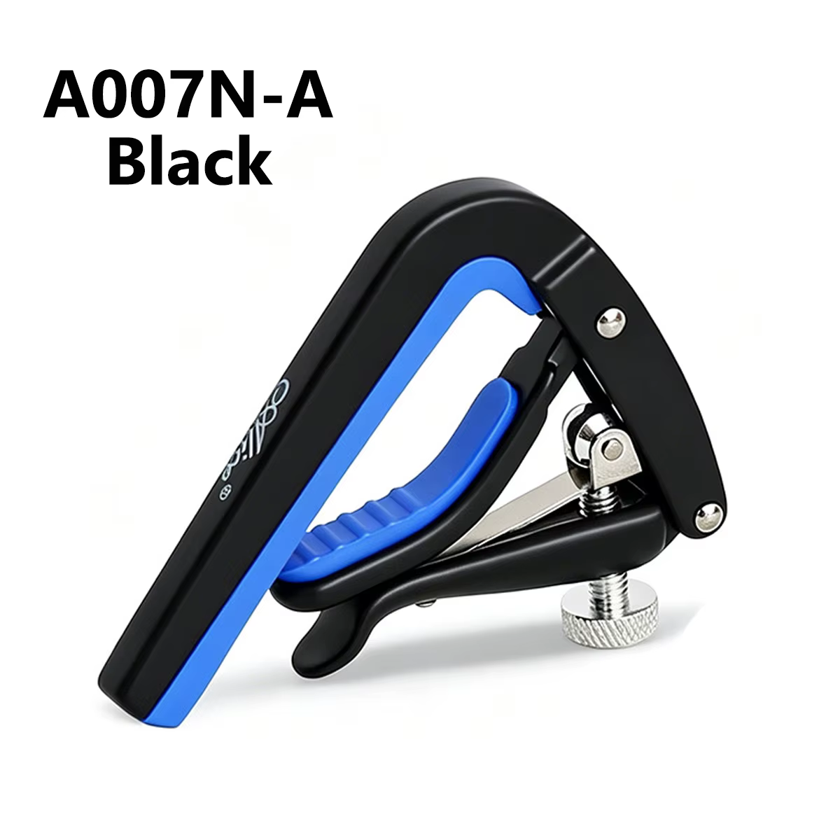 Alice A007N-A Capodastre de guitare à poulie – Utilisation facile à une main, vis réglable, finition
