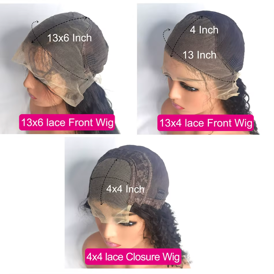 Perruque Lace Front Wig Body Wave marron chocolat, perruque Lace Frontal Wig transparente 13x4 13x6 