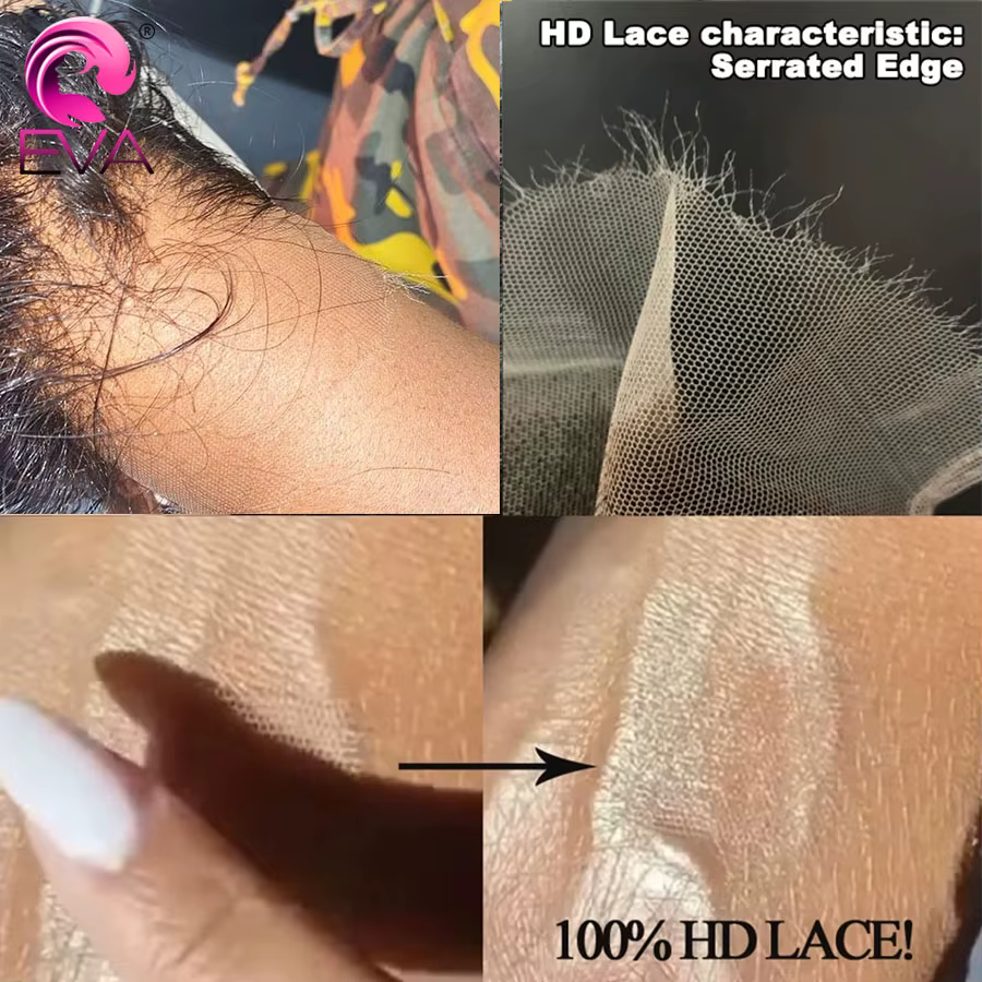 Skinlike HD dentelle frontale 13X4 13X6 fermetures de cheveux humains pré plumé Invisible HD dentell