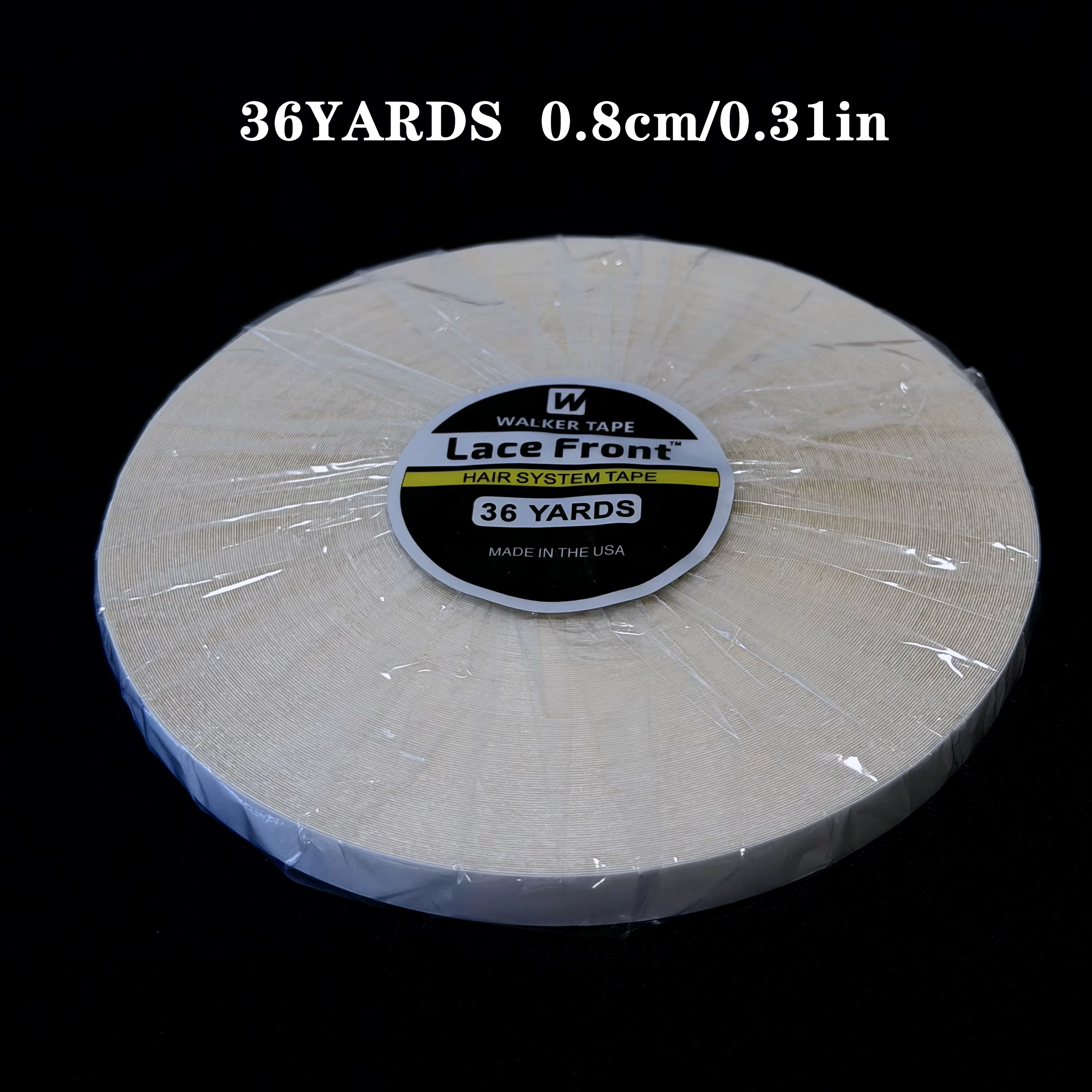 Ruban adhésif double face Ultra Hold de 36 yards pour extensions de cheveux, postiches et perruques 