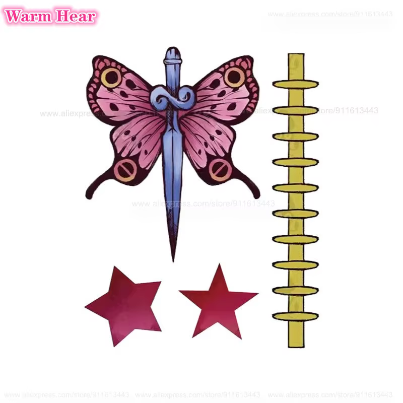Nouveau! Perruque synthétique Anime Jolyne Cujoh, cheveux longs de 80cm, couleur mixte, perruque de