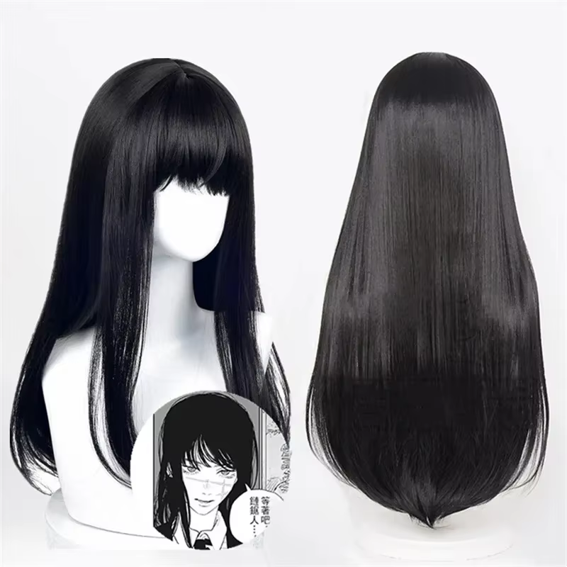 Extensions de cheveux de Cosplay de personnage de dessin animé, perruques synthétiques, couvre-tête 