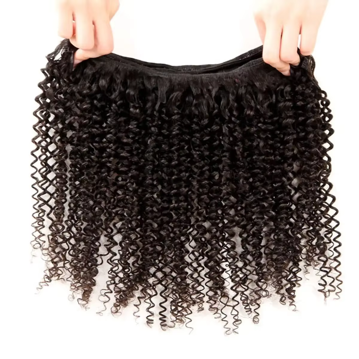 Mèches brésiliennes naturelles Remy ondulées bouclées, tissage profond, 22 24 26 pouces, Extensions 