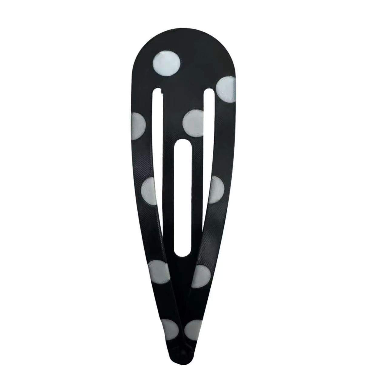 Barrettes à cheveux XXL à pois mignonnes 20 cm – Pinces BB tendance et créatives pour la décoration