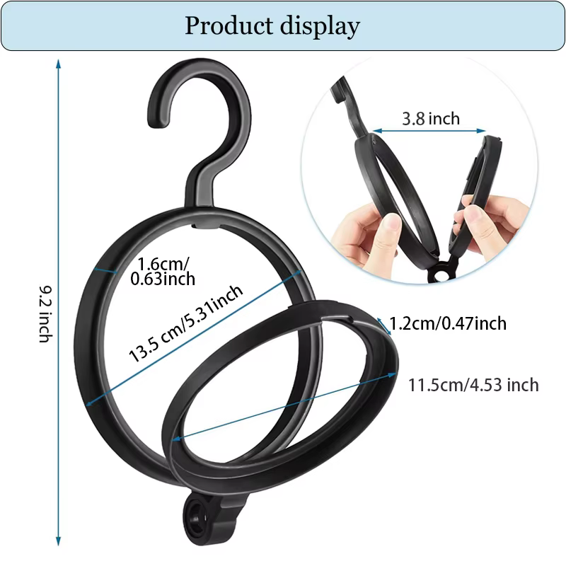 Support de perruque suspendu pour perruques, blanc et noir, pour plusieurs perruques, support de per