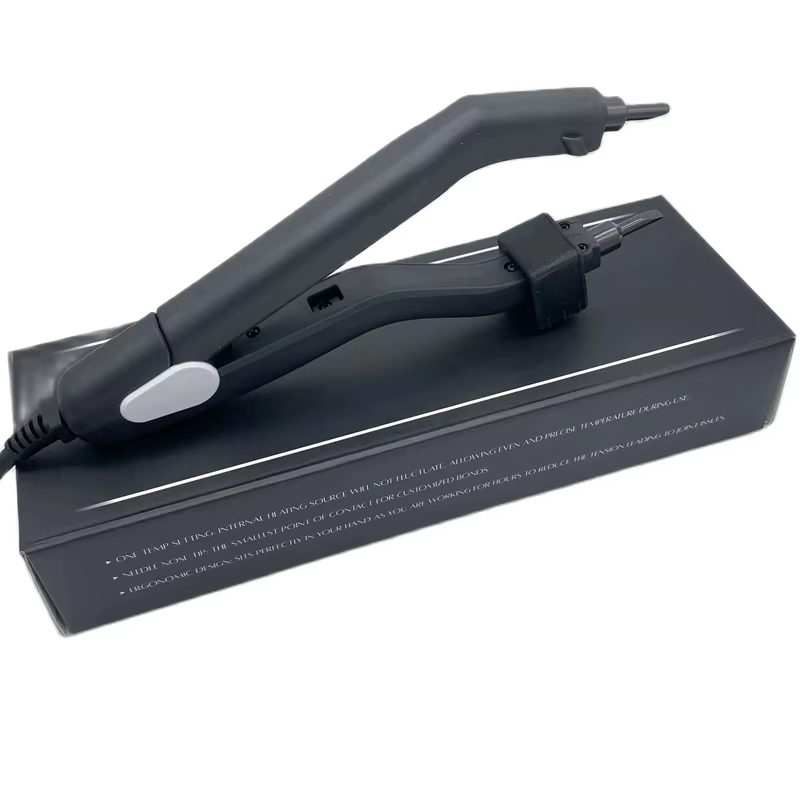 KIT de connecteur de cheveux de chaleur noire 220 degrés L-601 fer à chaleur contrôlable à la tempér