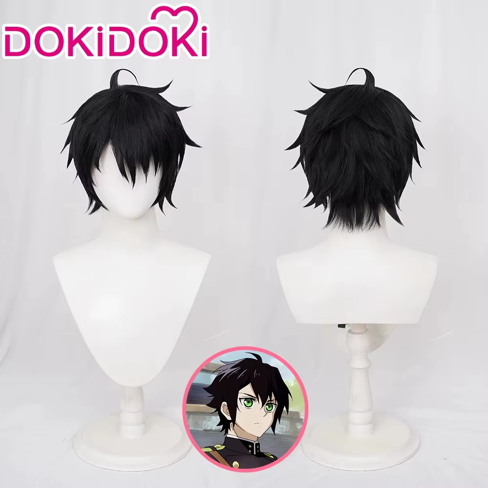 Perruque de cosplay Anime Seraph of the End, Guren Ichinose ata kaela Hyakuya Yuichiro Hyakuya, perr