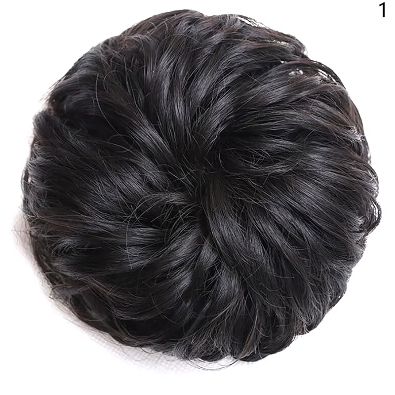 Chignon synthétique perruque dames queue de cheval Extension de cheveux Scrunchie élastique vague bo
