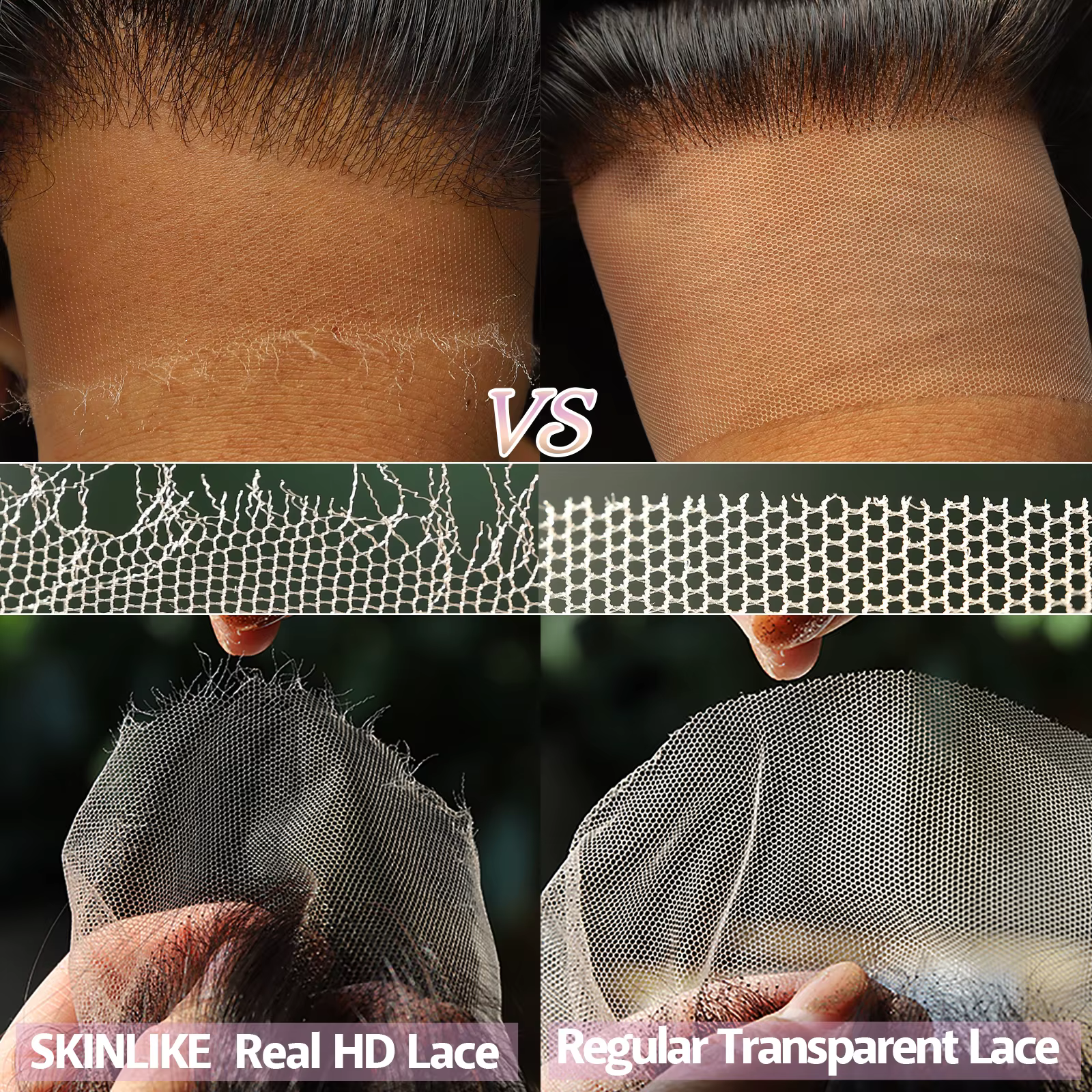 Wow Angel-Full Frmetals Only Body Wave pour femme, cheveux humains en dentelle HD invisible, partie 