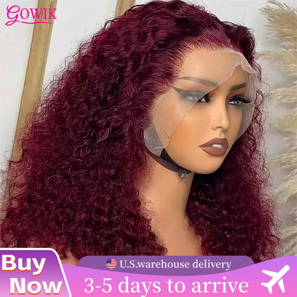 13x6 99j bordeaux dentelle avant perruques cheveux humains vague profonde 250 densité Transparent fr