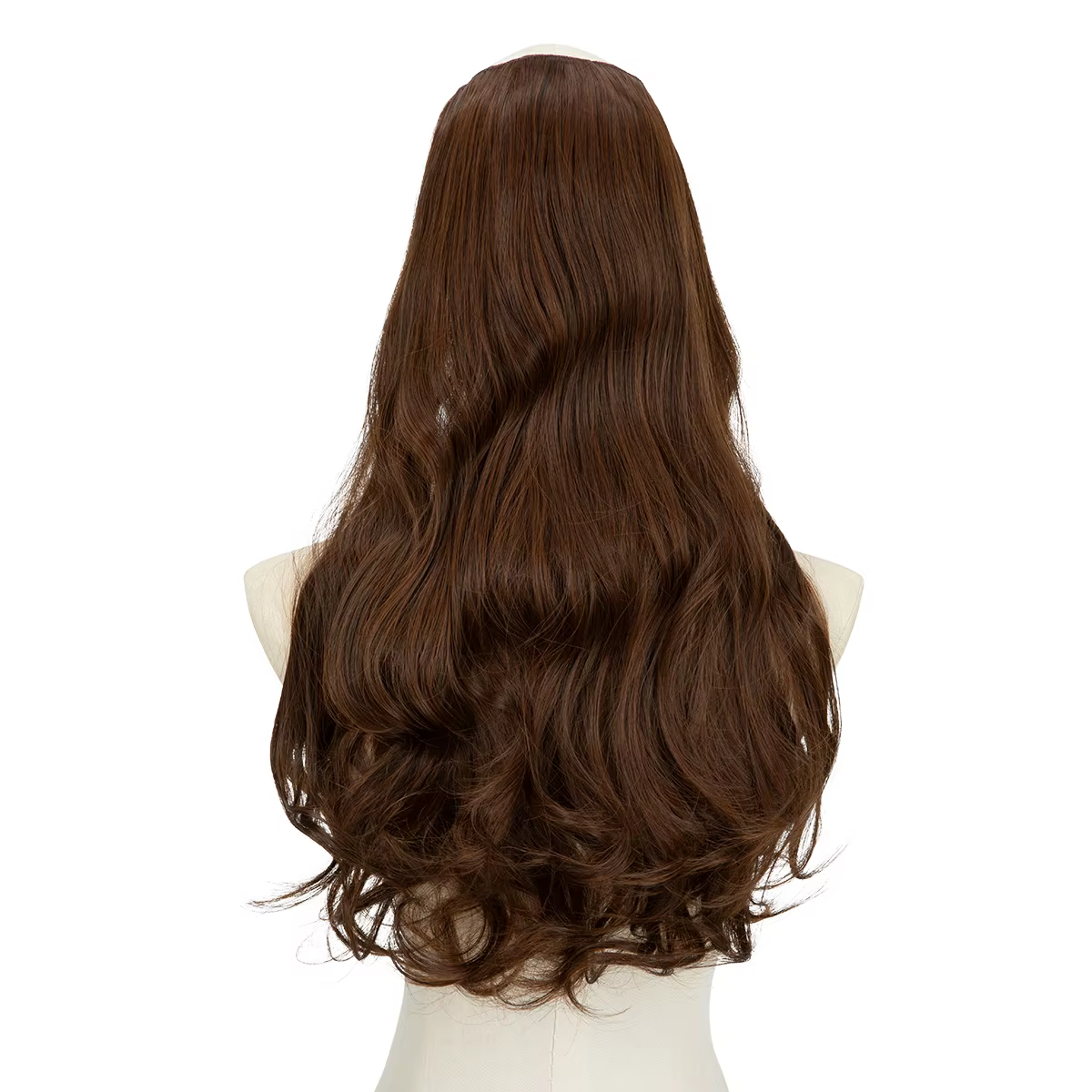 SARLA u-part synthétique pince dans l'extension de cheveux longs épais bouclés naturel blond Flase c