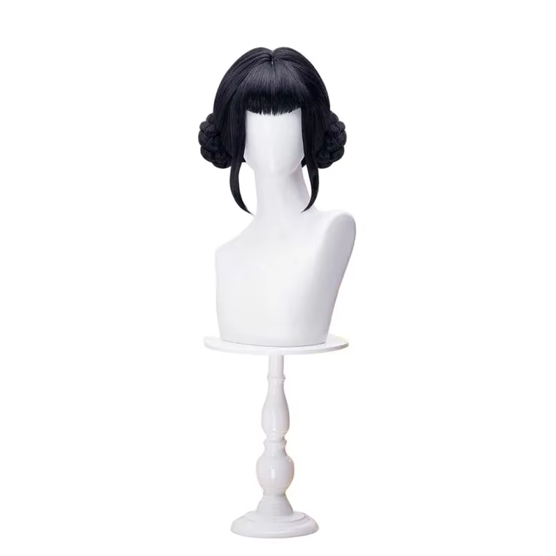 Perruque de Cosplay Mir-a Rum-i Zo-e, cheveux longs violets noirs rouges, perruques synthétiques rés