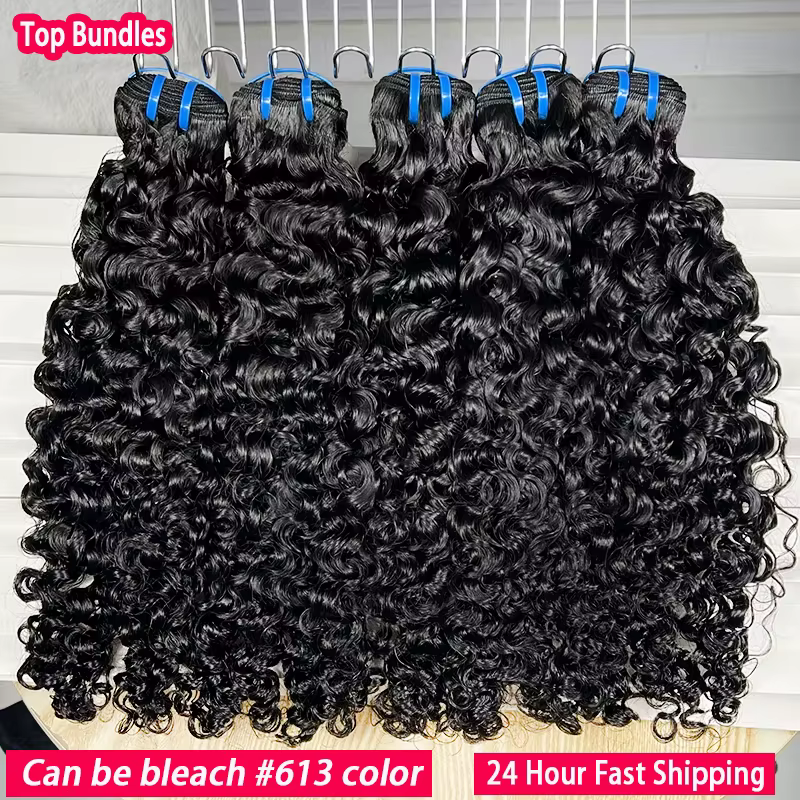 GDYLuxury 20A Cheveux Humains Bouclés Birmans, Lots de Cheveux Bruts Vietnamiens, Extensions de Chev