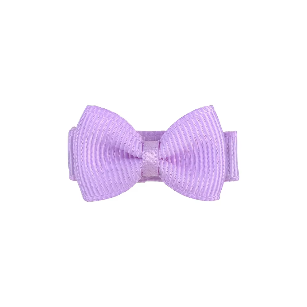 Mini nœuds pour cheveux de 1,2 pouces, couleurs unies, avec clip, pour enfants et filles, barrettes,