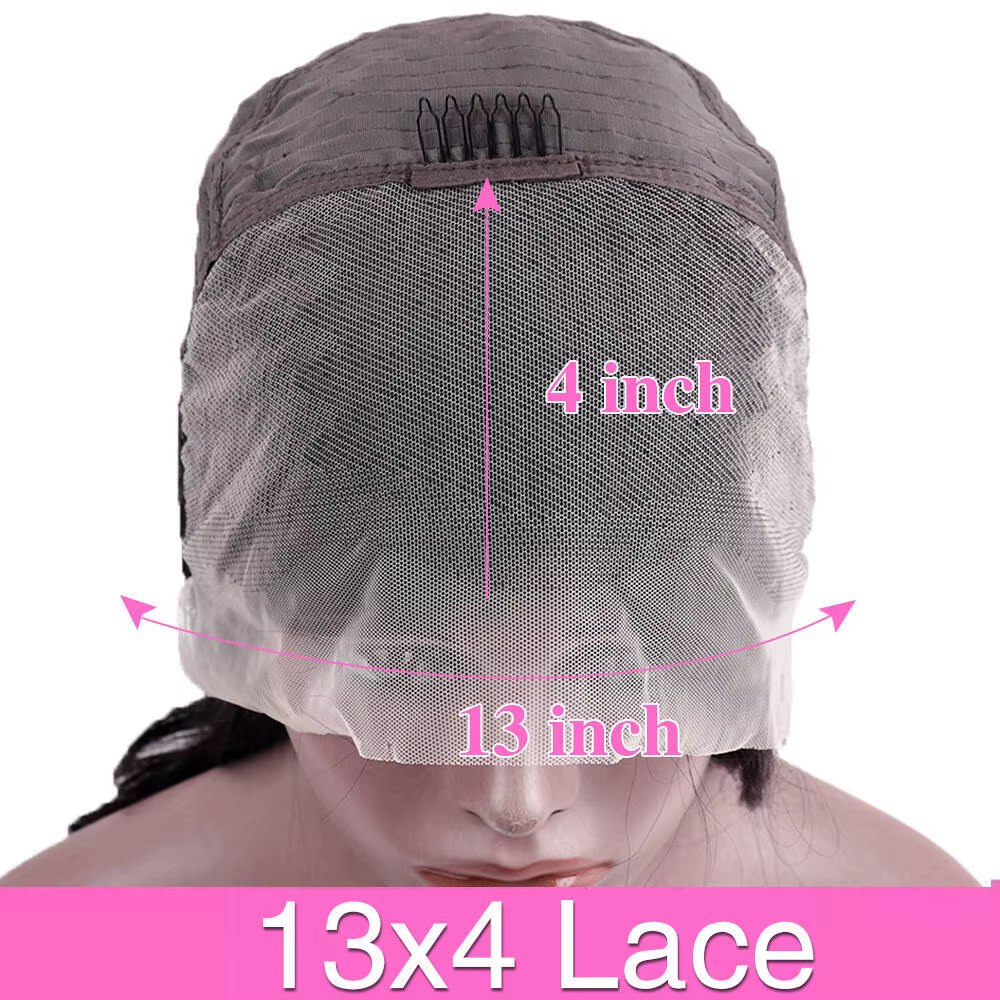 Perruque Bob en cheveux humains, densité 200%, Lace Frontal HD 13x4, courte et droite, pré-épilée, p