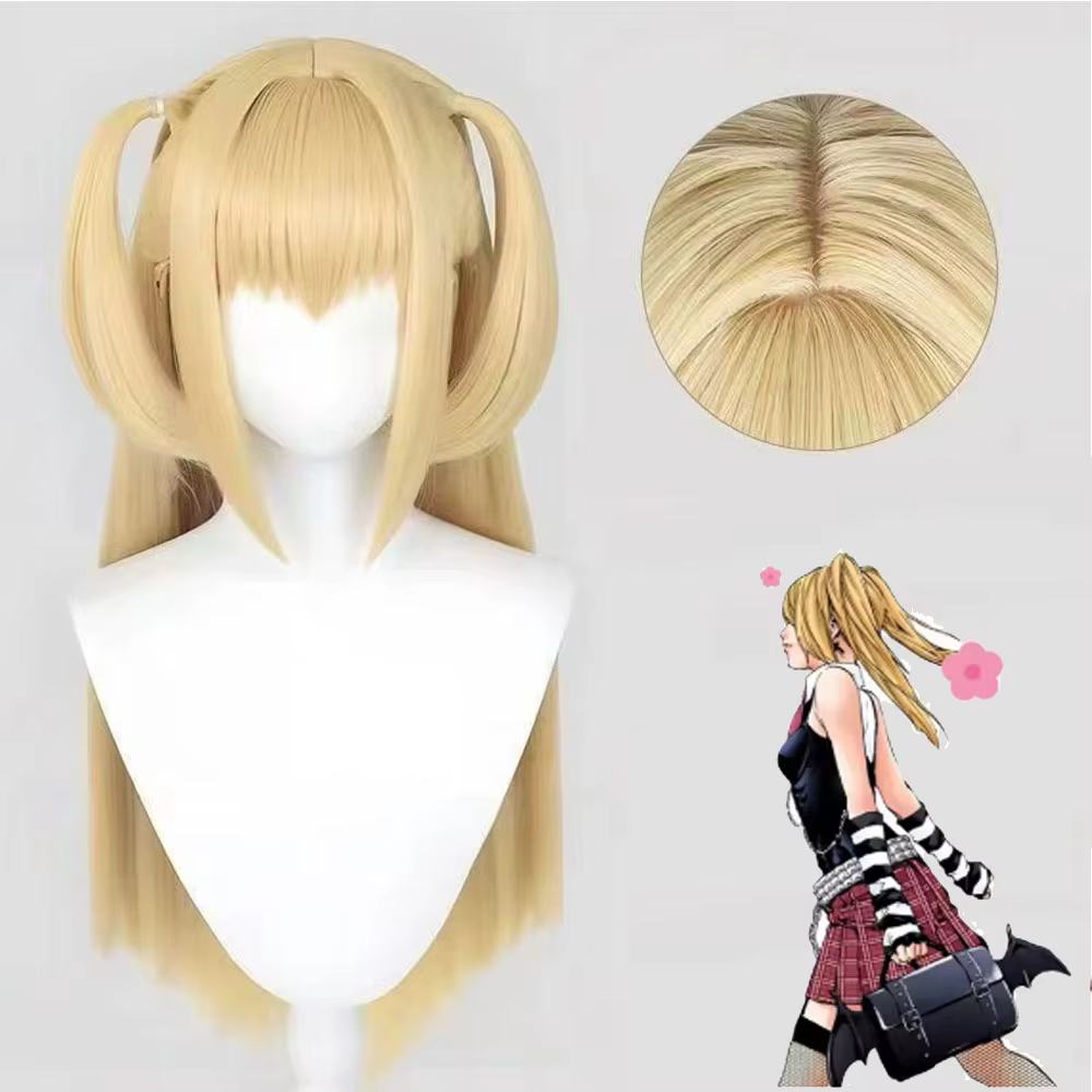 Costume de cosplay Anime Note Death MisaMisa, comprenant une perruque, une robe sexy quotidienne Mis