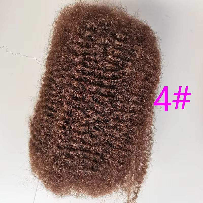 Cheveux en vrac afro crépus 4C de qualité supérieure 4 # 30 # 27 # Extensions de cheveux humains vol