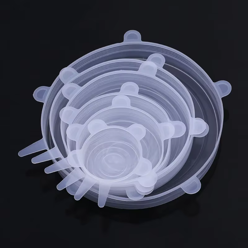 Couvercle en Silicone réutilisable, couvercles extensibles, couvercles hermétiques pour conserver le