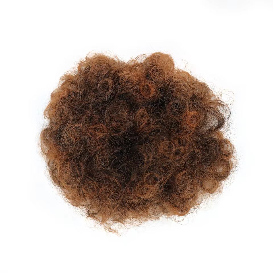 LUPU synthétique Afro bouffée cordon queue de cheval crépus bouclés cheveux chignon avec Clips dans