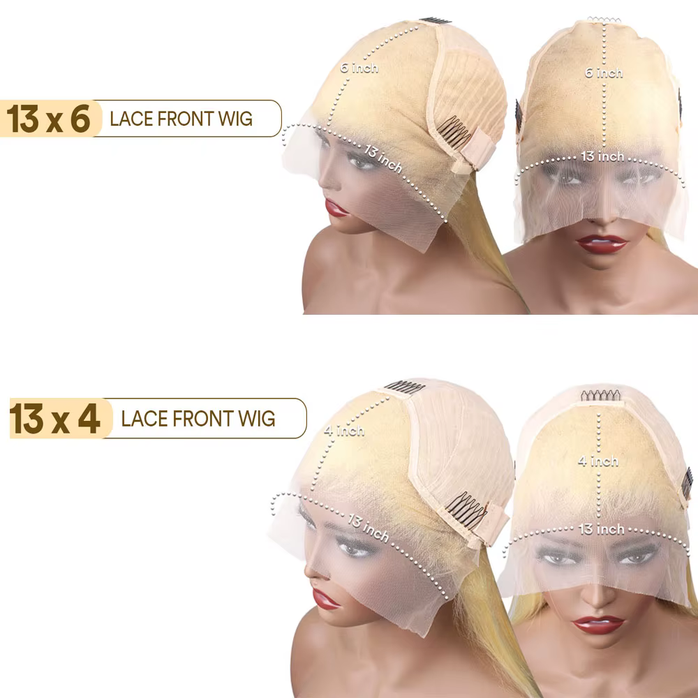613 hd dentelle frontale perruque 13x6 dentelle frontale perruque cheveux humains pour les femmes Bl