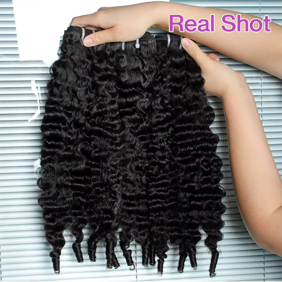 Extensions de cheveux humains bouclés birmans 100% vierges, tissage 15A, cheveux naturels bruts, poi