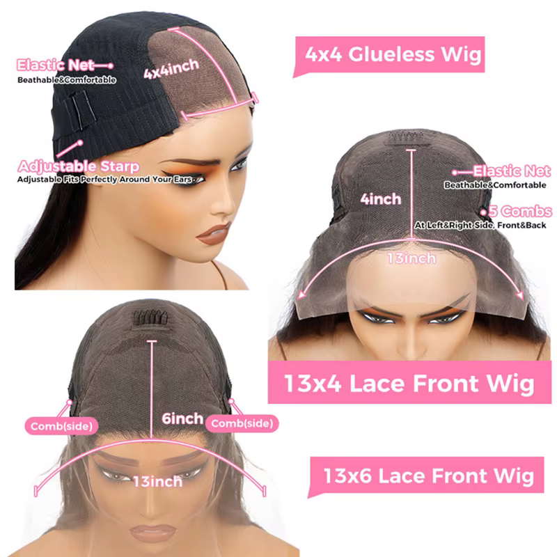 Perruque Lace Front Wig Body Wave Brésilienne Naturelle, Cheveux Sans Colle, HD, 13x4, 13x6, 28 30 3