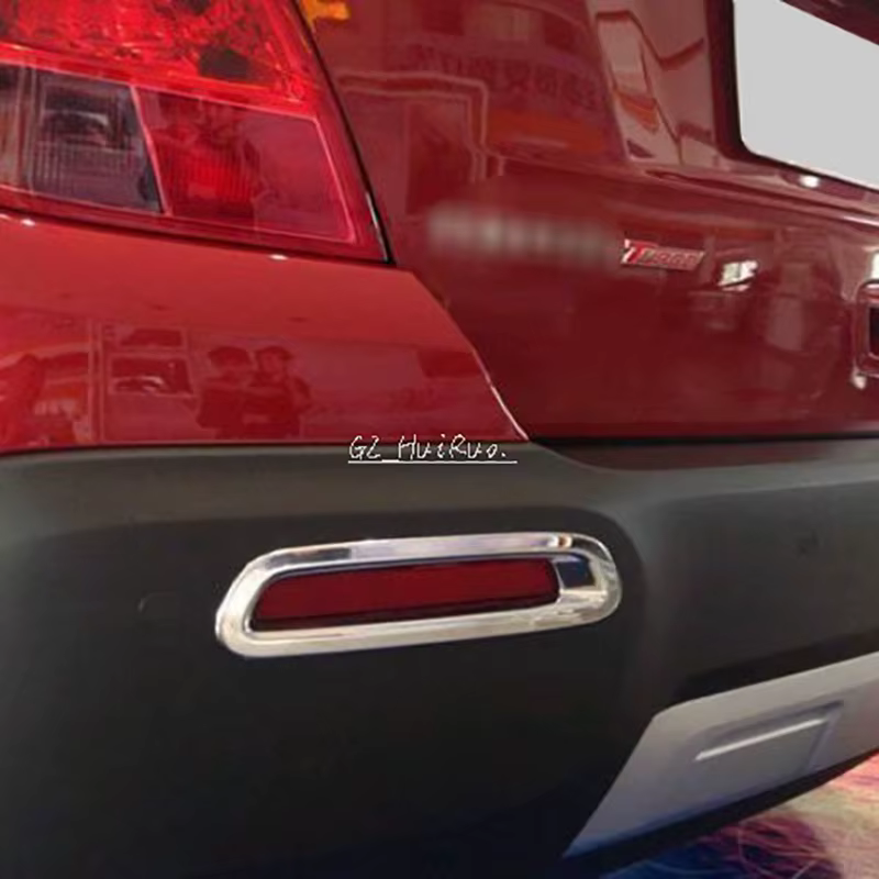 Couvercle de feu antibrouillard arrière chromé en ABS, pour Chevrolet TRAX TRACKER 2013 2014 2015, 2