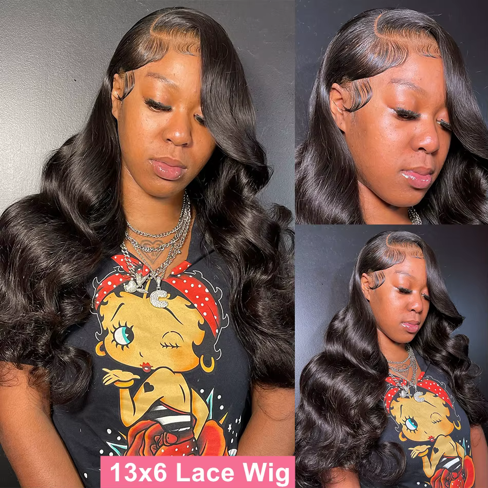 Perruques Lace Front HD Body Wave 13x4 13x6 de 30 à 40 pouces, pré-épilées, avec dentelle frontale, 