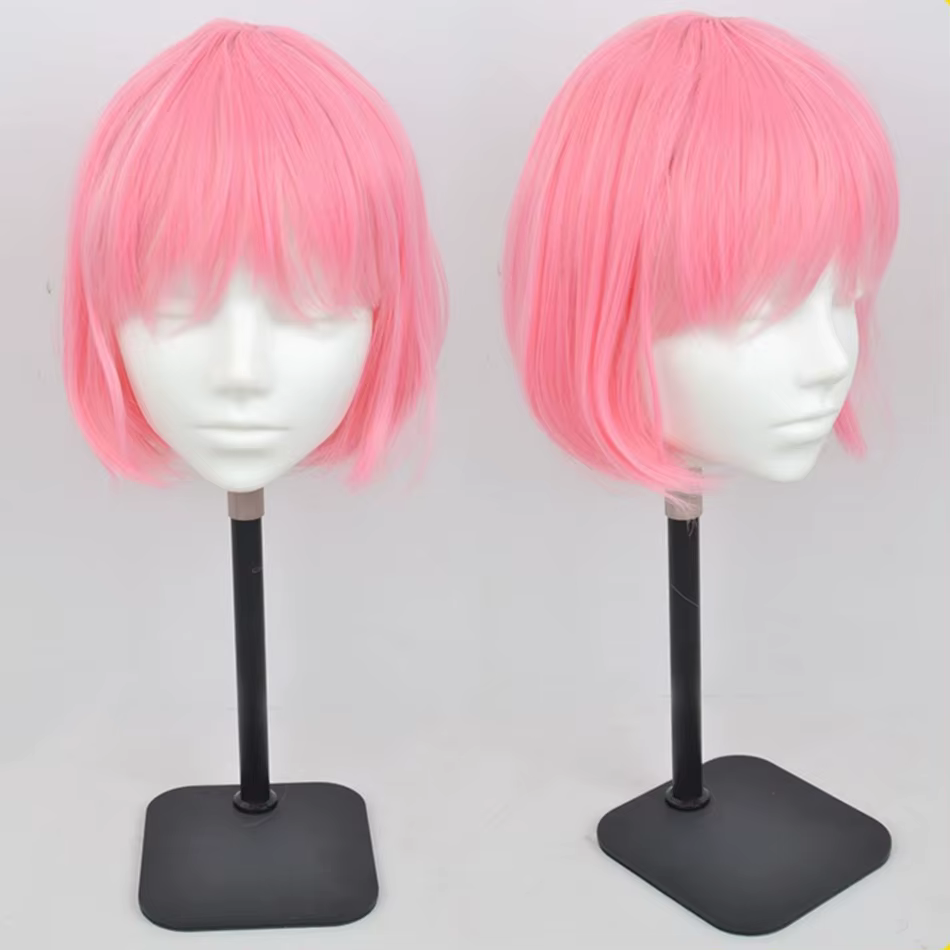 Support de perruque de tête de mannequin avec trépied de perruque réglable, affichage exécutif, épin