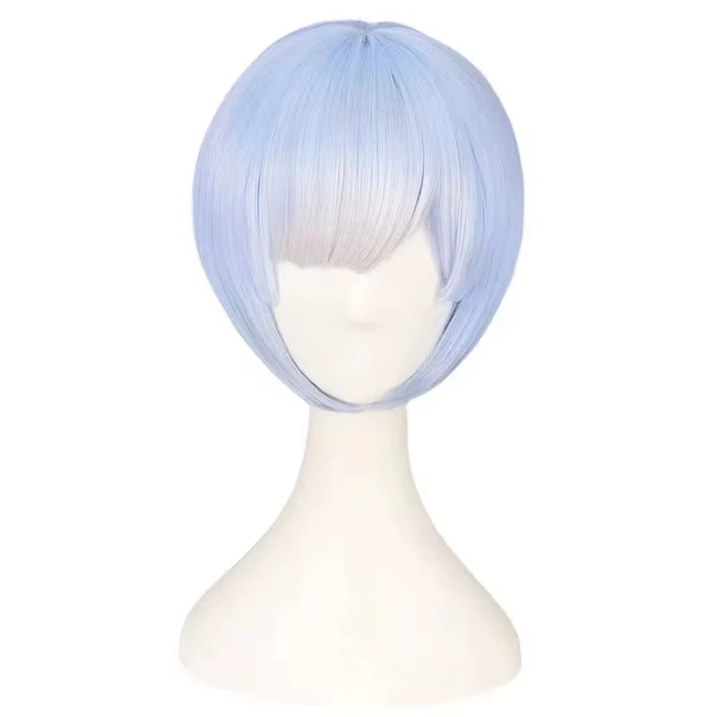 Perruque de Cosplay Lemm Chasin avec Changement Progressif, Bonnet de Cheveux à Mécanisme de Spectac
