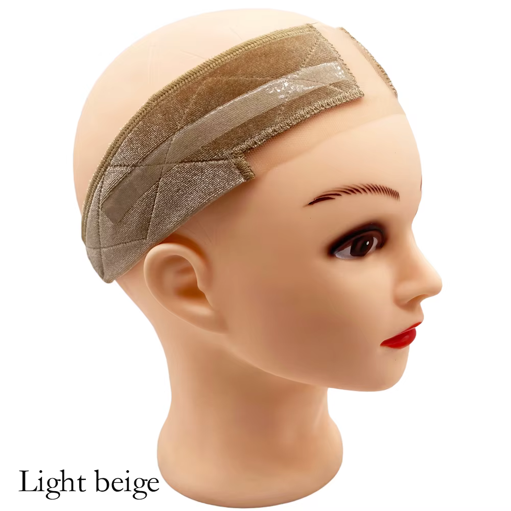 Nouveau bandeau antidérapant en velours de silicone double face avec boucle métallique pour mainteni