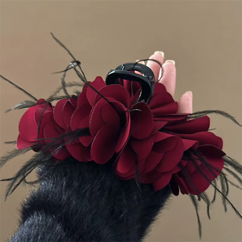 Pince banane à l'arrière de la tête, épingle à cheveux Style princesse, accessoires pour cheveux d'a