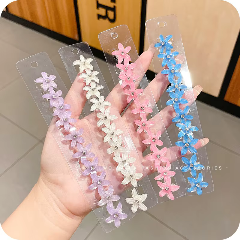 Épingles à cheveux princesse pour filles, 10 pièces, nouvelle fleur, jolie boucle, couvre-chef pour