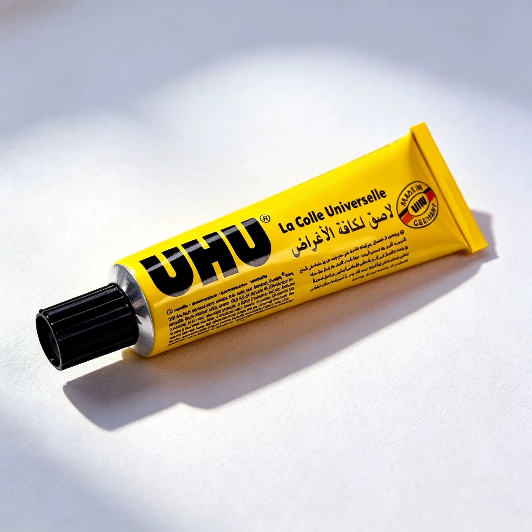 Colle tout usage UHU 35ml, adhésif transparent pour pose de perruques, fixation forte pour perruques
