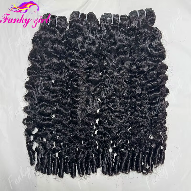 12A Cheveux Humains Bouclés Birmans Non Traités, Ondulés Effet Eau, 3 Paquets, Tissage Rapide, Boucl