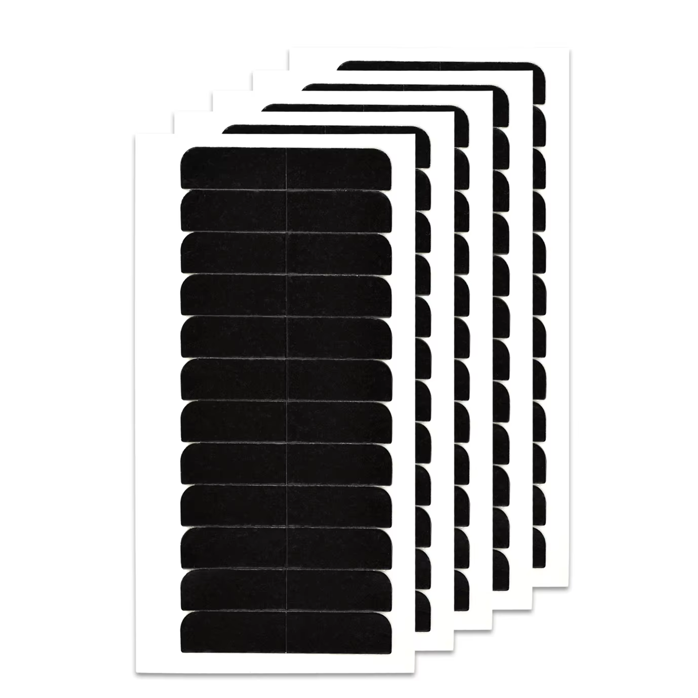 Ruban adhésif double face de remplacement pour extensions de cheveux ou perruques, 5 feuilles, 60 pi