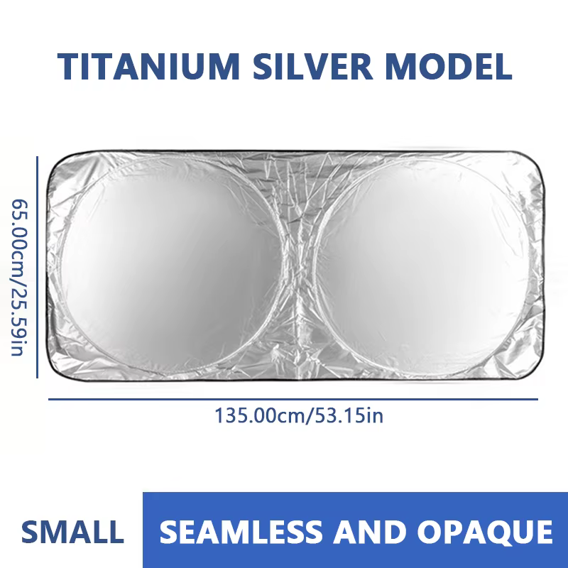 SEAMETAL pare-brise de voiture pare-soleil couverture pliable fenêtre avant pare-soleil blocs UV réf