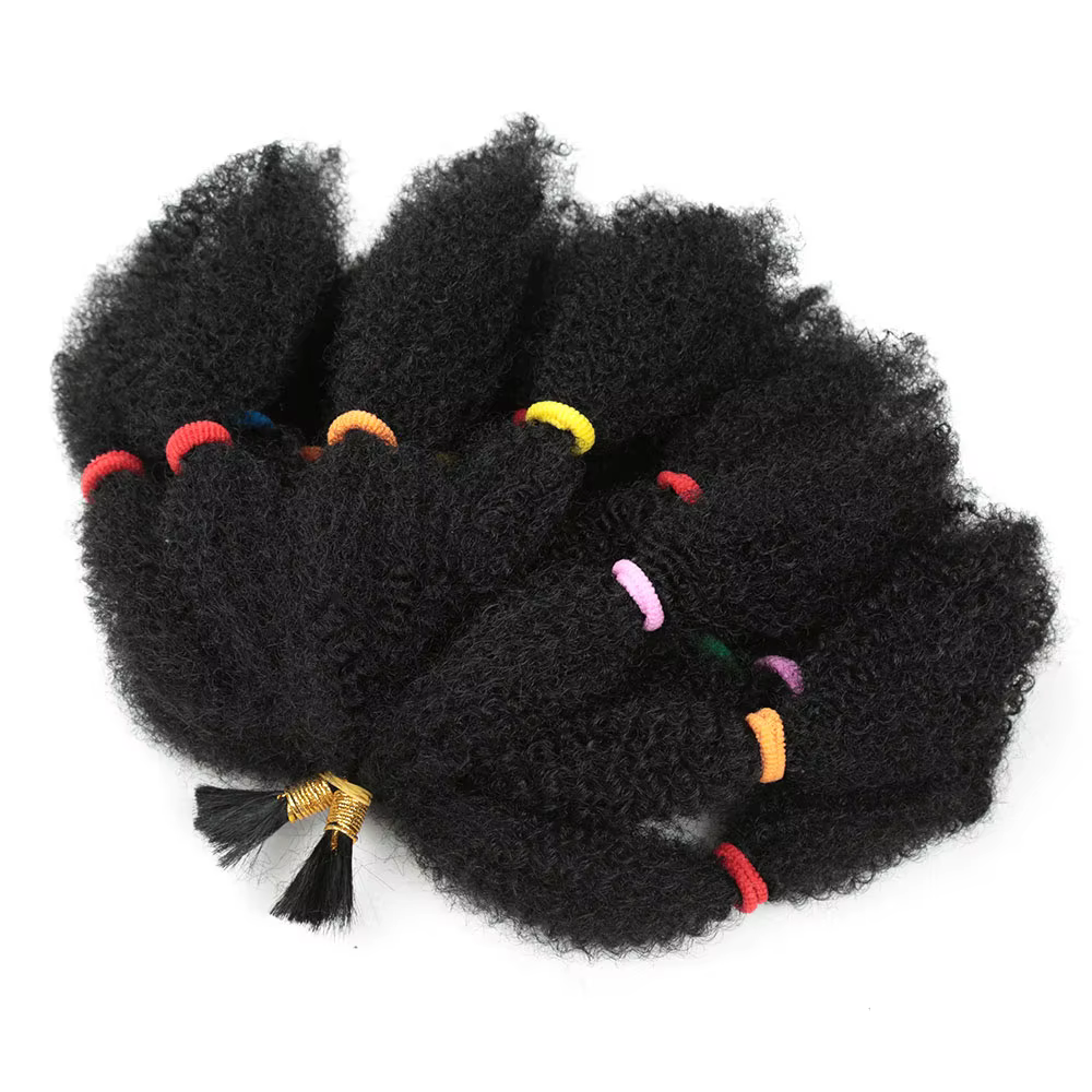 Afro crépus cheveux 12 pouces synthétique pré étiré Afro crépus torsion cheveux Afro tressage cheveu