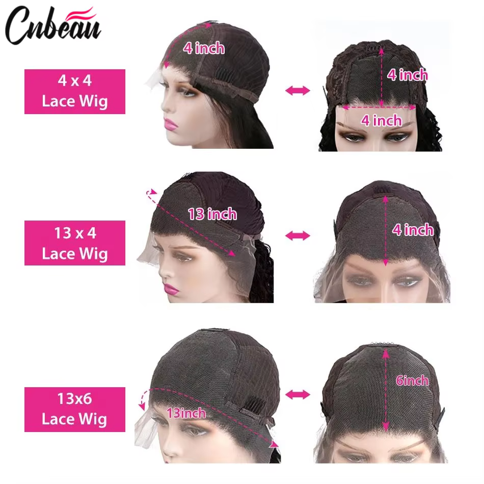 250 densité 13x4 13x6 droite HD Transparent dentelle avant perruque de cheveux humains 50 52 pouces 