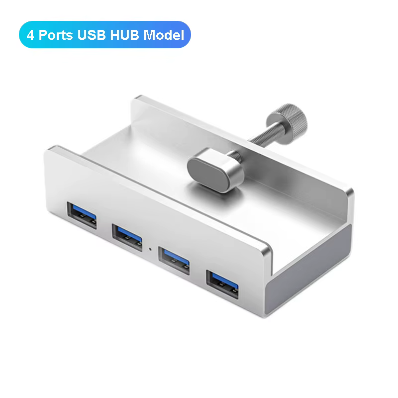 MZX Clip aluminium USB HUB 3.0 Station d'accueil 3 0 multi-hub séparateur adaptateur A C Extension c