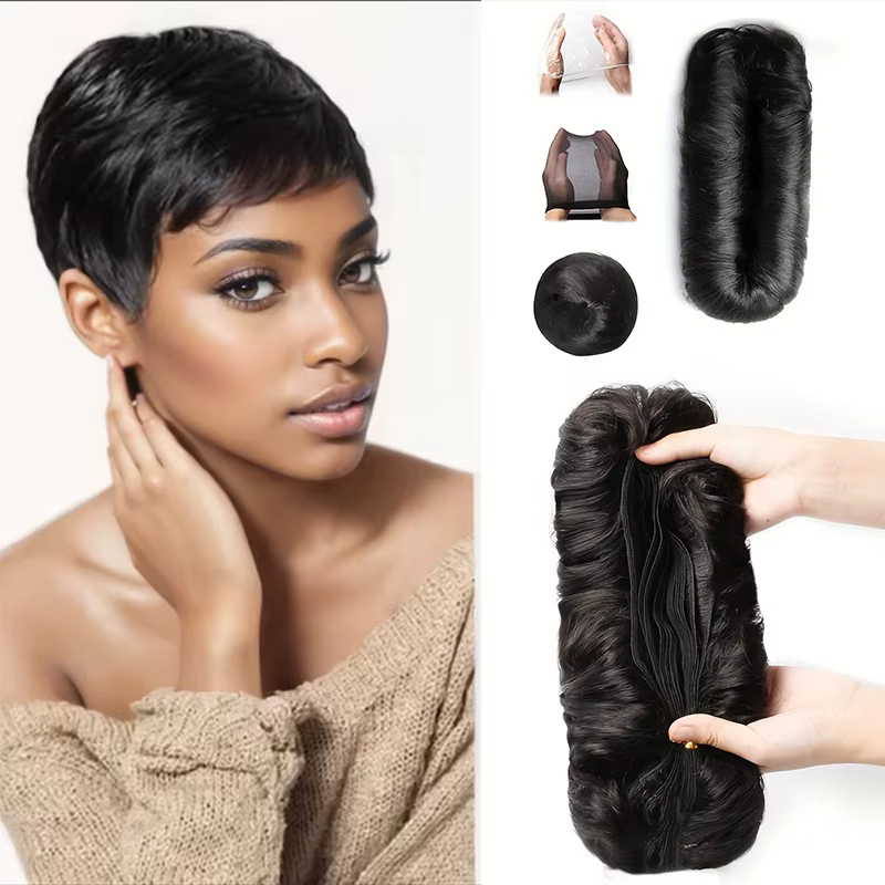 Tissage en lot brésilien naturel bouclé ombré avec Closure, Extensions T1b 30 99j
