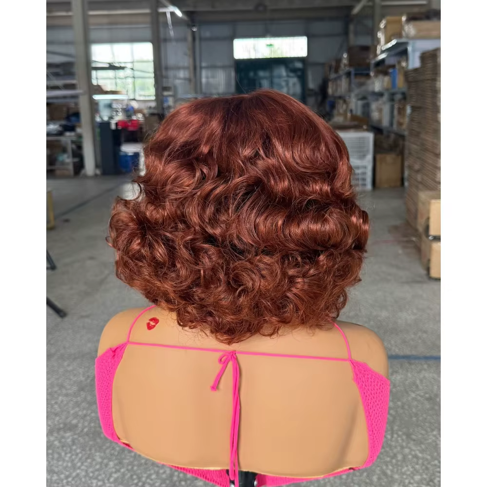 DD – perruque de cheveux humains vietnamiens bruts, dentelle frontale complète, aspect 100% naturel,