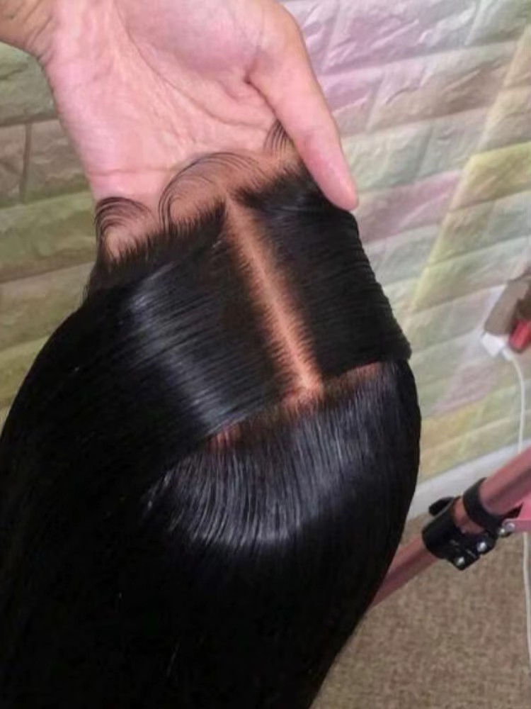 Perruques Lace Front sans colle Prêtes à Porter 13*4/13*6 Cheveux Humains Noirs Densité 250% Couleur