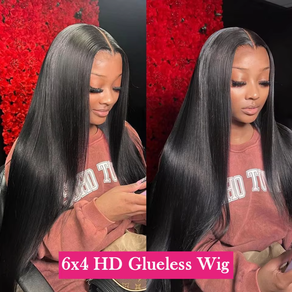 Perruque Lace Front Wig naturelle lisse-Bling, 13x4, 13x6, 30 pouces, perruque Lace Frmeds Wig, dens