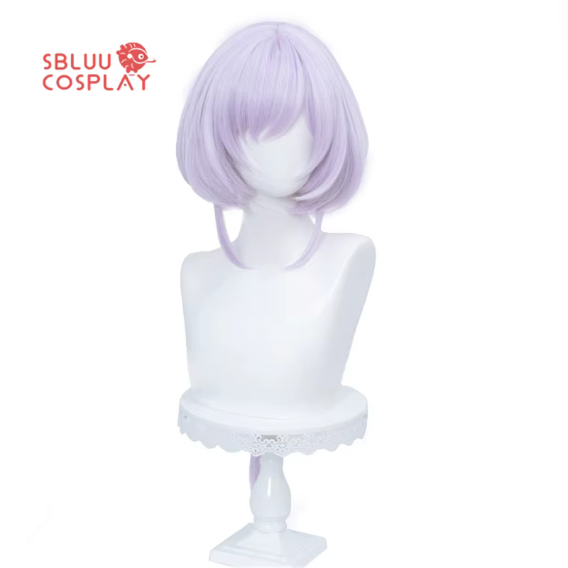 SBluuCosplay-Perruque de Cosplay Genshin Impact, Qiqi
