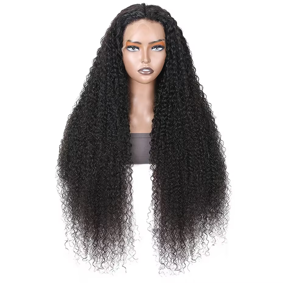 Perruque Lace Wig Deep Wave Naturelle Bouclée pour Femme, Cheveux Humains, 13x4 HD, 13x6, 4tage, Den