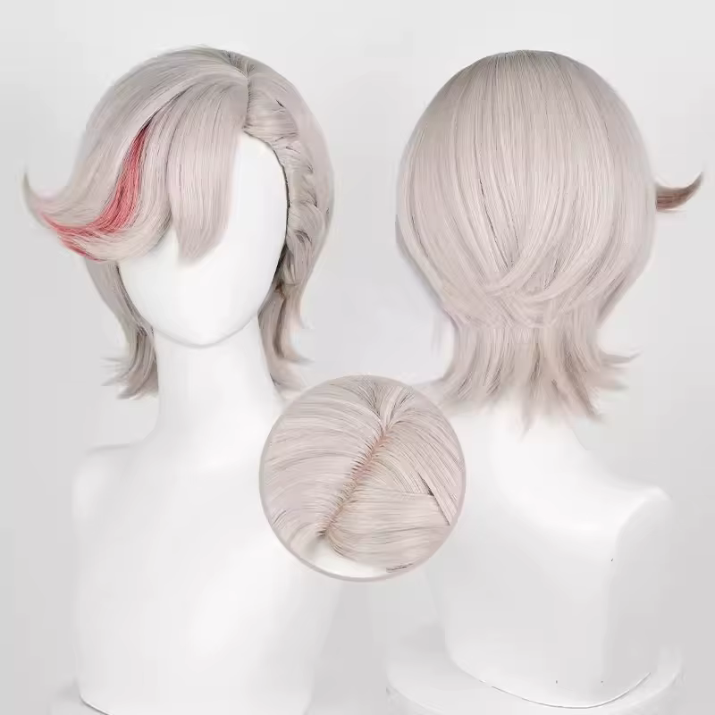 Lyney LyNouveau Cosplay Perruque, SBluuCosplay, Genshin Impact